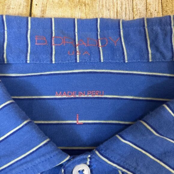 B Draddy Polo Shirt Large Fenway Golf Course Logo - Picture 9 of 16